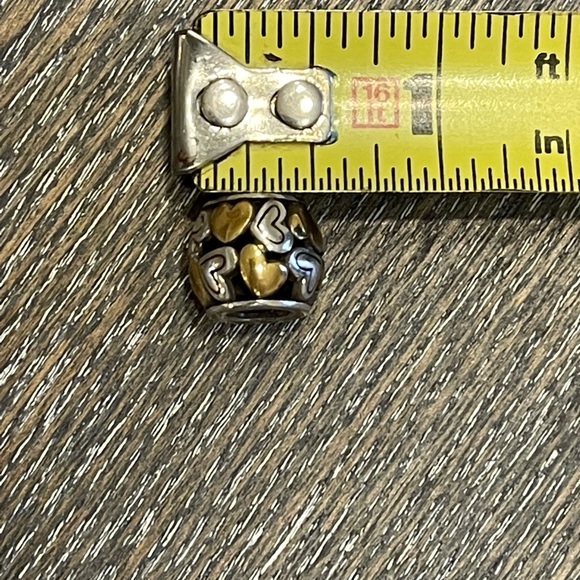 COPY - Brighton Black Charm With Silver And Gold Hearts💛🤍 - Picture 6 of 7